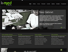 Tablet Screenshot of kmed.pl
